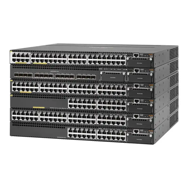 HPE Aruba 3810M 16SFP+ 2-slot Switch - Commutateur - C3 - Géré - 16 x 10 Gigabit SFP+ - Montable sur rack (JL075A)_1